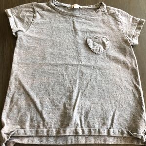 Girl's Grey J Crew Shirt